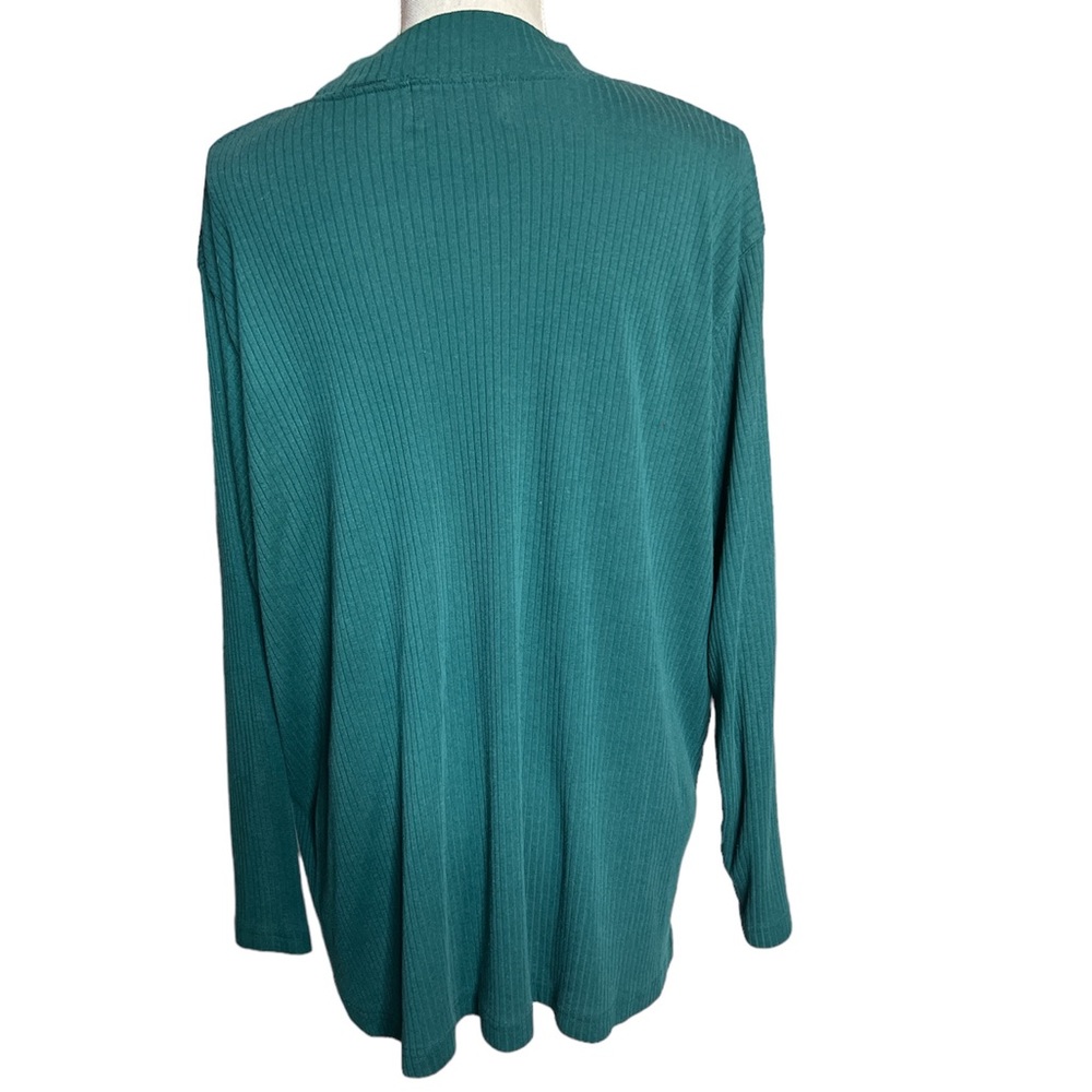 Fitting Image Ribbed Long Sleeve Shirt - Picture 3 of 7